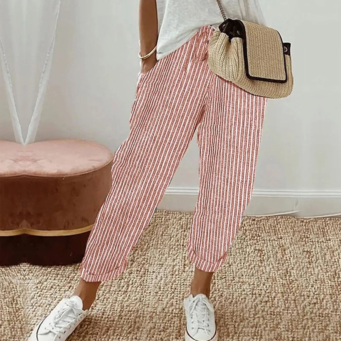pantalon à cordon