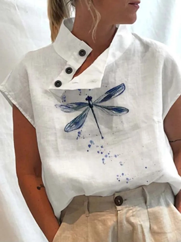 Anna - Top avec imprimé cosy