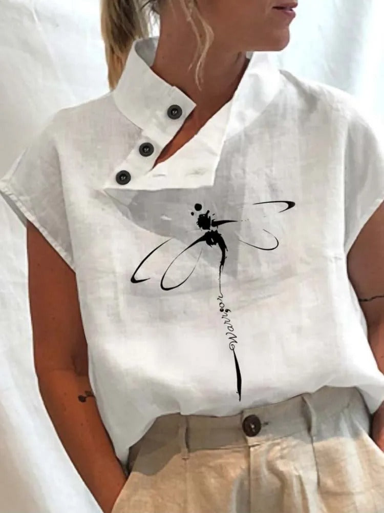 Anna - Top avec imprimé cosy