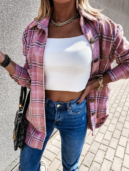 MariasJacket I Veste à carreaux pour femmes