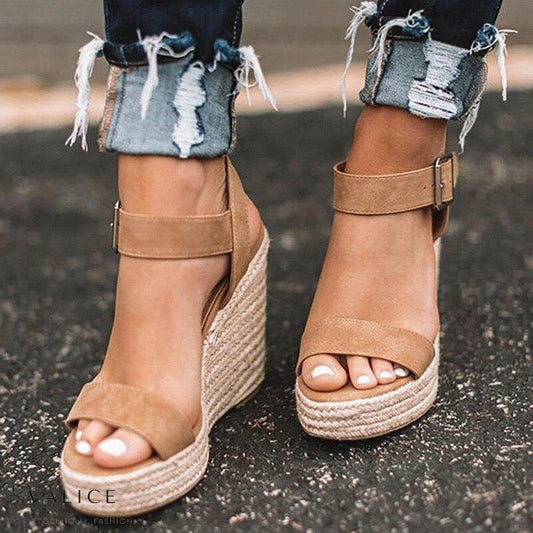 Sandales à semelles compensées Flo - Pour un look d'été branché