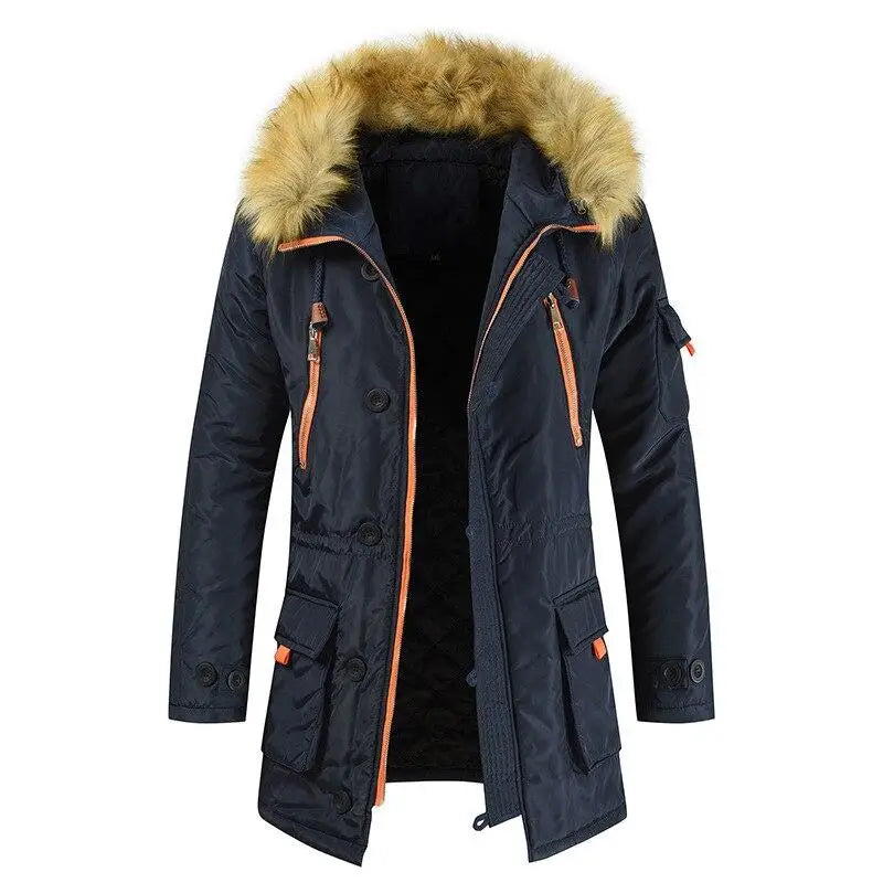 Veste Parka Militaire - Affrontez Hiver avec Style et Chaleur