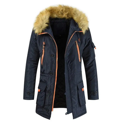 Veste Parka Militaire - Affrontez Hiver avec Style et Chaleur