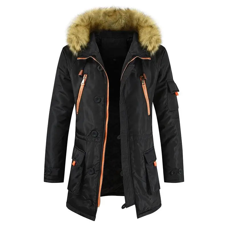 Veste Parka Militaire - Affrontez Hiver avec Style et Chaleur