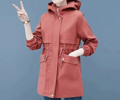 Karla | Coupe-vent à capuche pour femmes
