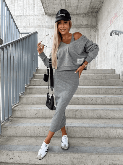 Vienna Sweater Dress | Élégante et confortable