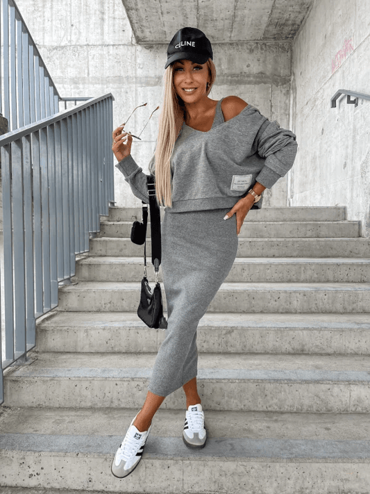 Vienna Sweater Dress | Élégante et confortable