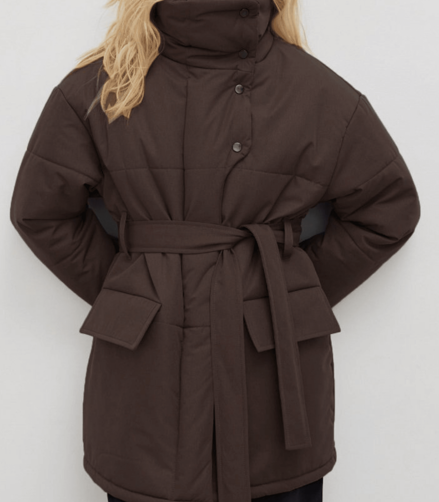 Veste de bureau bouffante avec ceinture - Zuzanna
