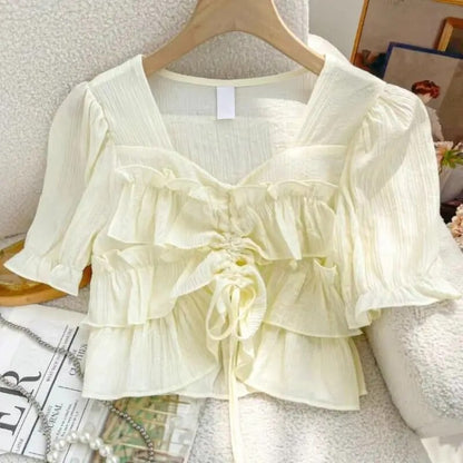 Ursul - Blouse à superpositions élégante pour femmes