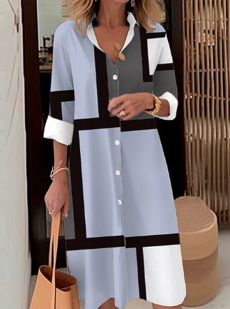 Anna - Robe chemise élégante