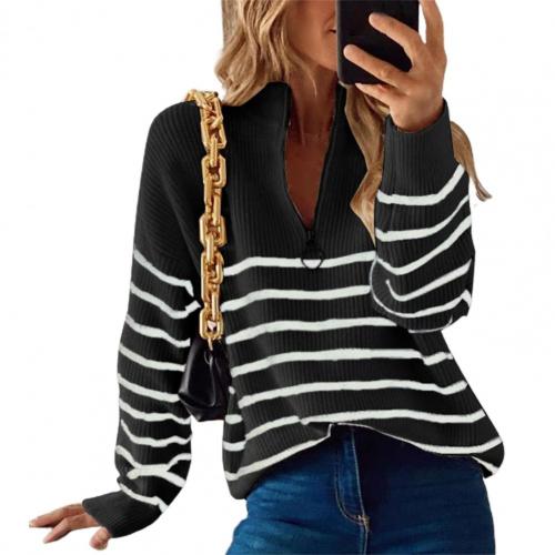 Jaxoni | Pull manches longues pour femme | Fermeture éclair