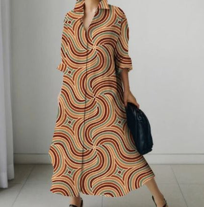 Nancy - Robe chemise élégante pour femmes