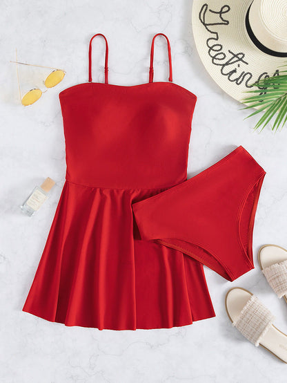 Maillots de bain conservateurs colorés